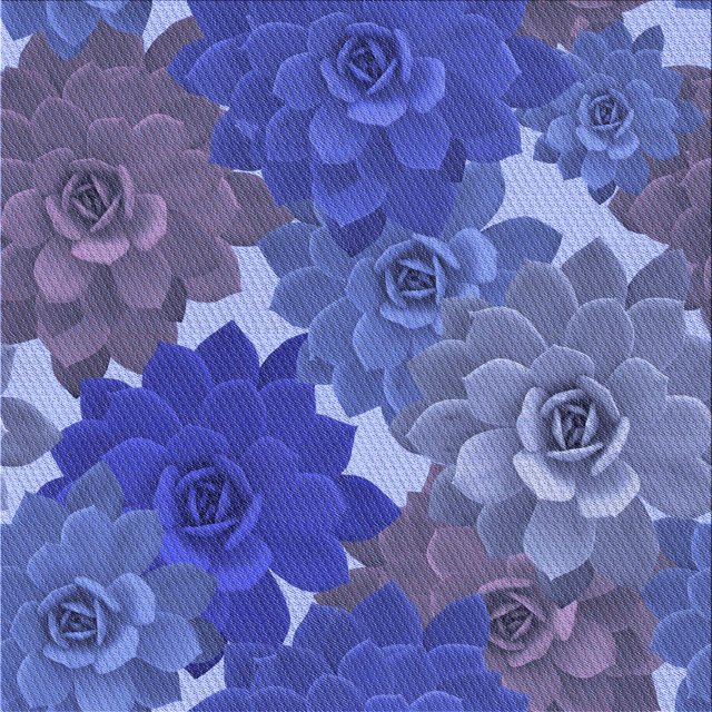 Ahgly Company Tapis d'Intérieur Lavable en Machine Carré Bleu Transitionnel, 6 Pieds Carré