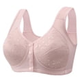 thumbnail image 3 of Wancir Bras for Women 2025 New 2PC Woman's Embroidery Thin Style Ventilate Large Size Bra without Steel Rim, 3 of 4