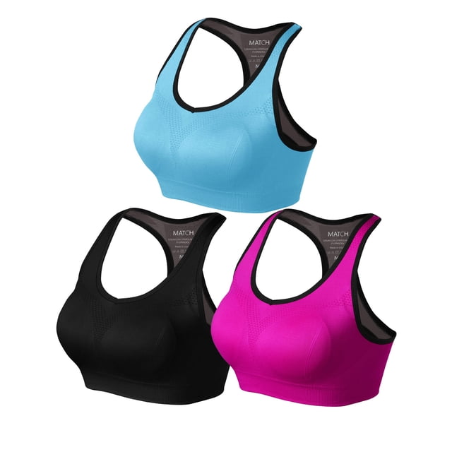 Matchstick Women's Wirefree Yoga Sport Bra