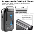 thumbnail image 2 of Maoww Electric Shaving Machine For Beard And Hair Removal 3 ADJUSTABLE SPEED Travel Lock FunctionThe gold, 2 of 6