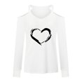 thumbnail image 3 of Birdeem Blouse Décontractée Imprimée Aguichant à Manches Longues Col en V Épaules Dénudées pour Femmes, 3 of 5