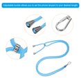 thumbnail image 3 of Unique Bargains Phone Lanyard with Transparent Patch, Sky Blue, 1 Count, 3 of 5