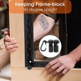 thumbnail image 3 of Stair Gauges, Aluminium Alloy Stair Gauges For Framing Square, Wear  Durable Stair Stringer Layout Tool For Carpentry Squares Stair And Rafter Gauge Clamps, 3 of 8