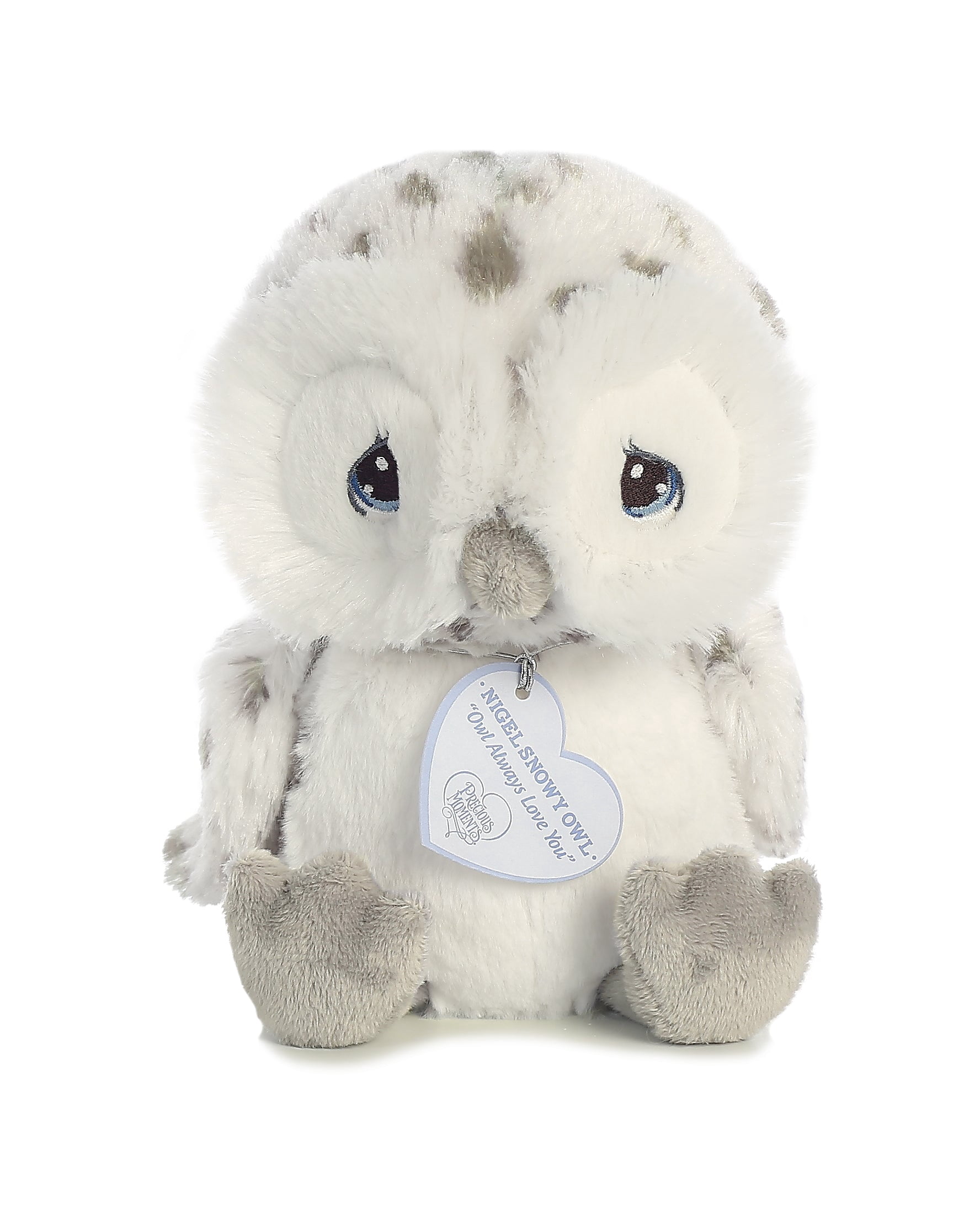 Aurora Precious Moments-Nigel Snowy Owl 8.5"