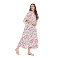 thumbnail image 3 of Caftans Longs pour Femmes Grande Taille Robe Caftan Robe de Soirée Fête Été Plage Robe d'Été Manches Kimono Longues Robes Décontractées en Ligne, 3 of 6