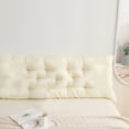 thumbnail image 4 of Bedside Cushion Bedroom Cushion Bed Back Tatami Soft Package Bed Sofa - Soft Support, Versatile Use, Removable Cover, Durable Material, for Bed, Sofa, or Tatami, 4 of 9