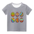 thumbnail image 1 of Chemises pour Filles Tout-Petits Enfants Garçons Filles Mignon Col Rond Imprimé Manches Courtes Haut, 1 of 1