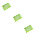 thumbnail image 4 of Decodeary Durable Pouch For Organizing Documents In Office Portable Zippered Pouch Fluorescent Green 3Set, 4 of 6