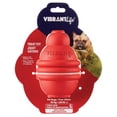 thumbnail image 1 of Vibrant Life Distributeur de Gâteries en Caoutchouc Rouge, Grand, Moyen, 1 of 7
