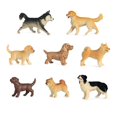 thumbnail image 1 of 8PCS Dog Figurines Playset Mini  Detailed Plastic Puppy Figures Cake Toppers Birthday Gift For Kids, 1 of 6