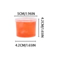 thumbnail image 3 of Cagogo SlimeToy, Boue Cristalline aux Fruits 70 ml pour Jeu Sensoriel Anti-Stress, Argiles Rouges pour Enfants et Adultes, Slime Artisanal Creative pour Artisanat Décoration de Relaxation, 3 of 6