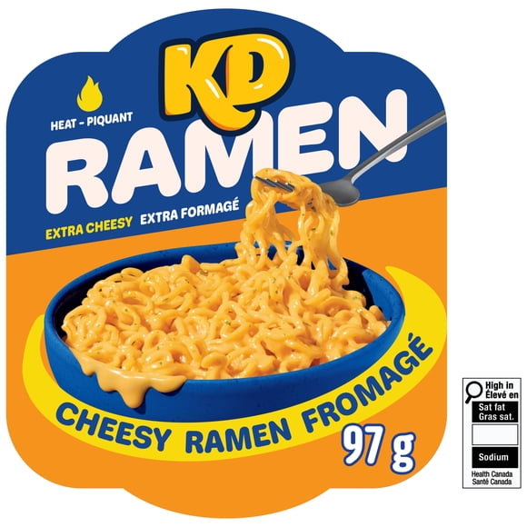KD Extra Cheesy Ramen bowl, 97 g