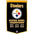 thumbnail image 1 of Pittsburgh Steelers 24"x36" Wool Dynasty Banner, 1 of 1