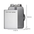 thumbnail image 3 of Vaidha Business Backpack, Bag For Travel Flight Fits 15.6 Inch Laptop With USB Charging Port, 3 of 9