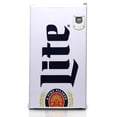 thumbnail image 1 of Miller Lite Compact Fridge w/ Bottle Opener, 3.2 Cu ft (90L), Refrigerator, White, 1 of 9