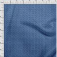 thumbnail image 4 of oneOone Cotton Silk Medium Blue Fabric Arow Craft Projects Decor Fabric Printed By The Yard 42 Inch Wide, 4 of 5
