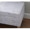 thumbnail image 3 of Sydney Stone Storage Ottoman, 3 of 9