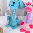 thumbnail image 4 of Flmtop Peluche pour Animaux de Compagnie, Forme Particulière, Résistant aux Morsures, Jouet pour Chien, Bleu, 4 of 9