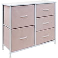 thumbnail image 3 of Commode à 5 Tiroirs - Rose, 3 of 9