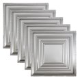thumbnail image 1 of Great Lakes Tin Detroit Clear 2ft x 2ft Nail Up Ceiling Tiles (5 Pack), 1 of 6