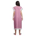 thumbnail image 4 of Moomaya Chemise de Nuit d'Allaitement à Col Rond Imprimée pour Femmes en Coton, 4 of 6