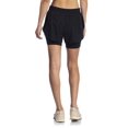 thumbnail image 3 of Reebok Women’s ‘Sprinter’ 2-in-1 High Performance Shorts with Compression, 3 of 6