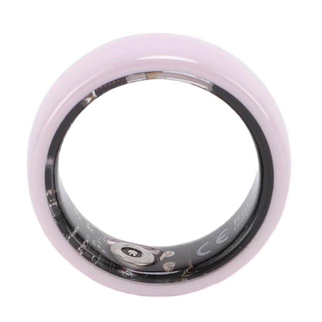 Smart Ring Health Tracker IP68 Fitness Tracker Ring Pedometer 7 Day Battery Life with Charging Cable