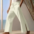 thumbnail image 2 of Birdeem Pantalon pour Hommes Hommes Uni Décontracté Mode Poches Taille Élastique Pantalon Long Pantalons, 2 of 12