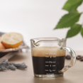 thumbnail image 3 of GUOOL Espresso Glass Measuring Cup Jigger Glass Cup Clear Scale Ounce Measure Mug Cafe Coffee 75ml, 3 of 9