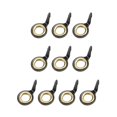 thumbnail image 3 of 10Pcs Stainless Steel Fishing Rod Knee Fishing s S Bars, 7, 3 of 10