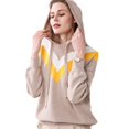 thumbnail image 3 of Hooded sweater pullovers and hoodies (DarkBlue, L), 3 of 8