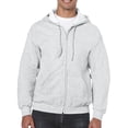 thumbnail image 5 of Gildan Heavy Blend  Adult Full Zip Hooded Sweatshirt Top, 5 of 5