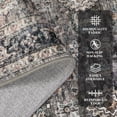 thumbnail image 3 of HOMERRY Washable 9' x 12' Modern Area Rug for Living Room Vintage Floral Print Indoor Washable Neutral Carpet, Green, 3 of 5
