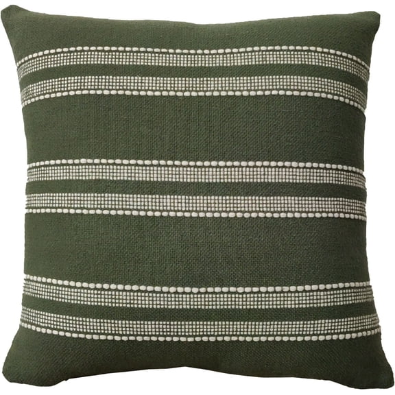 hometrends Olive Farmhouse Decorative Pillow