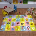 thumbnail image 2 of KC Cubs Playtime Collection ABC Alphabet Animal Educational Learning & Game Area Rug Carpet for Kids and Children Bedrooms and Playroom, 2 of 5