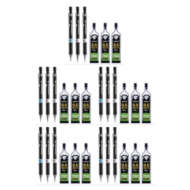 Shengyu 6pcs Safe Ingredients Mechanical Pencil Set For Class And Office Supplies 5Set