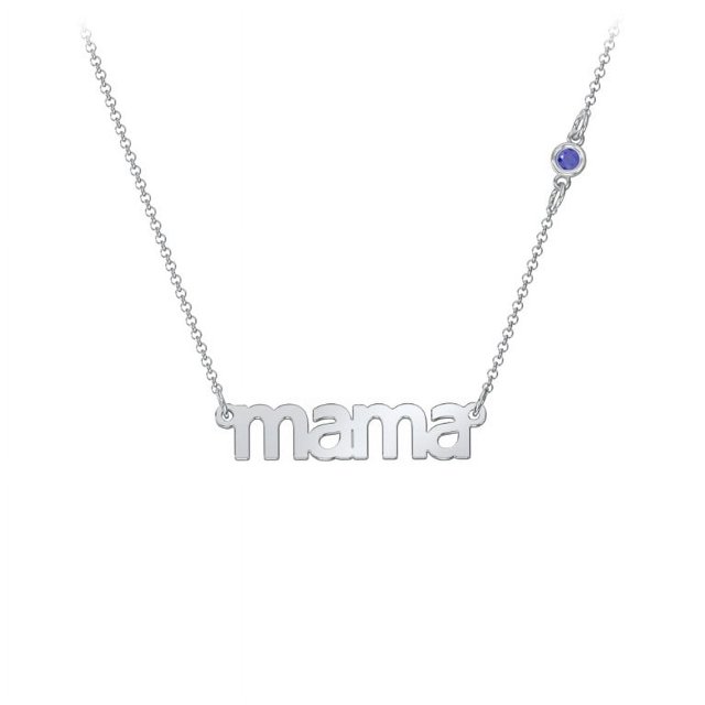 Collier « Mama' » avec Pierre de Naissance Satellite