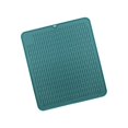 thumbnail image 1 of facefd Silicone Sec Évier Rapide Support de Tapis Résistant à la Chaleur Imperméable 45x40cm Plat Drainant Mat Vert, 1 of 8