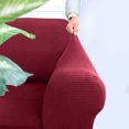 thumbnail image 4 of Labymos Stretch Sofa Slipcover Spandex Anti-Slip Soft Couch Sofa Cover 3 Seater Washable for Living, 4 of 8