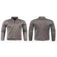 thumbnail image 4 of Men‘s Autumn Stand Collar Zipper Pullover with Long Sleeve, 4 of 5