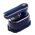 thumbnail image 1 of Graflsoa Compact 1000W Portable Garment Steamer with 13g/min Steam Output, 20s Preheat, 100ml Tank, Auto Shutoff, 5-Hole Ceramic Plate, 180° Rotation, Purple/Blue, 110V US Plug, 1 of 6
