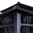 thumbnail image 2 of Hometrends Abri De Jardin À Toit Rigide Avec Filet 2,4 m X 2,4 m, 2 of 7