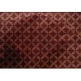 thumbnail image 4 of oneOone Coton Soie Tissu Imprimé Floral & Chevron BTY 42 Pouces de Large, 4 of 4