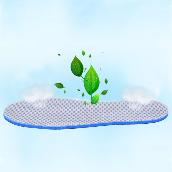 Rdeghly Shoes Cushion, Shoes Insert,Dual Side Breathable Sponge Shoes Insole Sneaker Insert Cushion