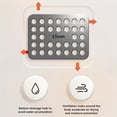 thumbnail image 4 of Yhmxh Panier de Douche de Bain Portable Panier de Rangement pour Houppette Panier de Rangement Organisation et Rangement Organisateurs et Rangement pour Salle de Bain Organisateurs et Rangement pour Garde-Robe, 4 of 6