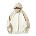 thumbnail image 1 of WEAIXIMIUNG Mama Sweatshirt Plus Size 4X Womens Casual Long Sleeve Solid Knitting Ribbed Print Hoodie Sweatshirts with Pocket Matching Color Sweatshirts, 1 of 5