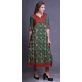thumbnail image 3 of Bimba Kurti Longue Imprimée pour Femmes Robe Anarkali Indienne Haut Tunique Décontracté, 3 of 5