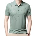 thumbnail image 2 of lionlar T-Shirt pour Homme Marche Léger Randonnée Séchage Rapide Chandails Graphiques 3TG Vert, 2 of 9