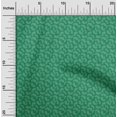 thumbnail image 2 of oneOone Cotton Poplin Green Fabric Asian Paisley Sewing Material Print Fabric By The Yard 56 Inch Wide, 2 of 4