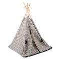thumbnail image 4 of OULII Cat Bed Washable Grey Tent Shape Good Air Permeability for Indoor Use 1Pack, 4 of 8